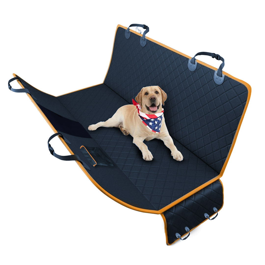 Waterproof Dog Car Seat Cover & Hammock – Black