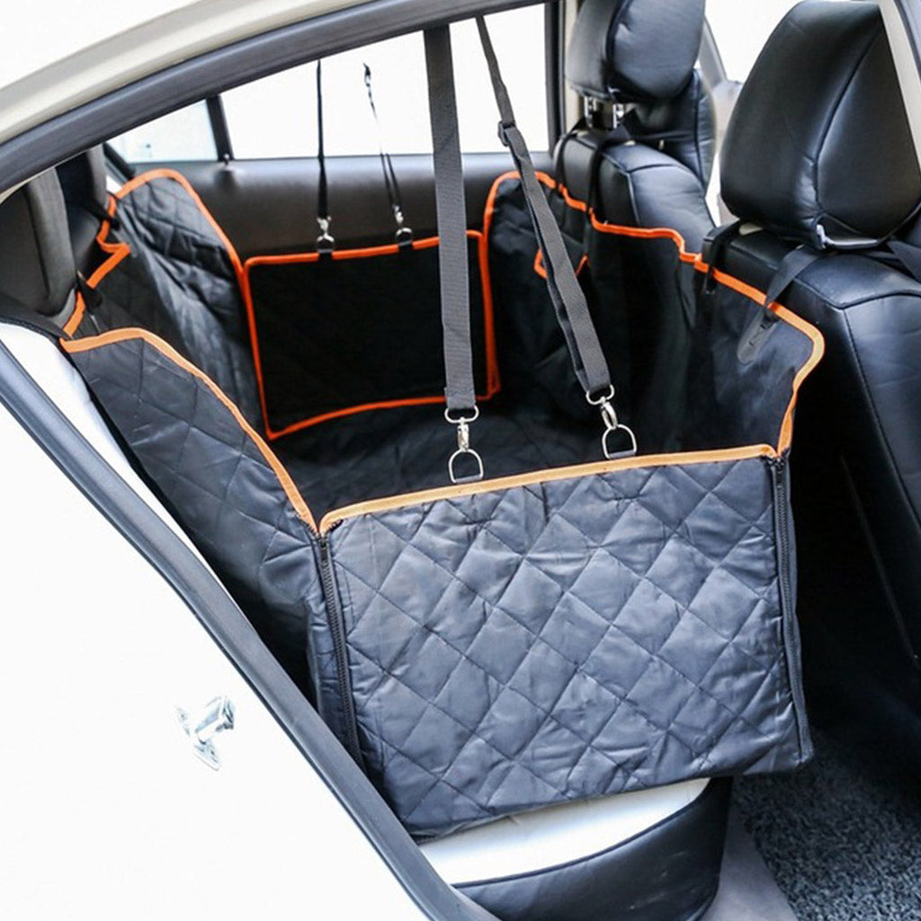 Waterproof Dog Car Seat Cover & Hammock – Black