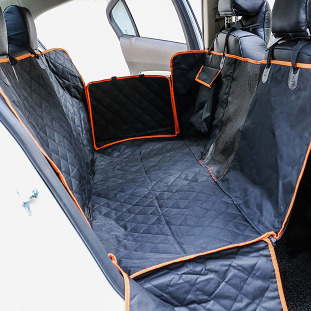 Waterproof Dog Car Seat Cover & Hammock – Black