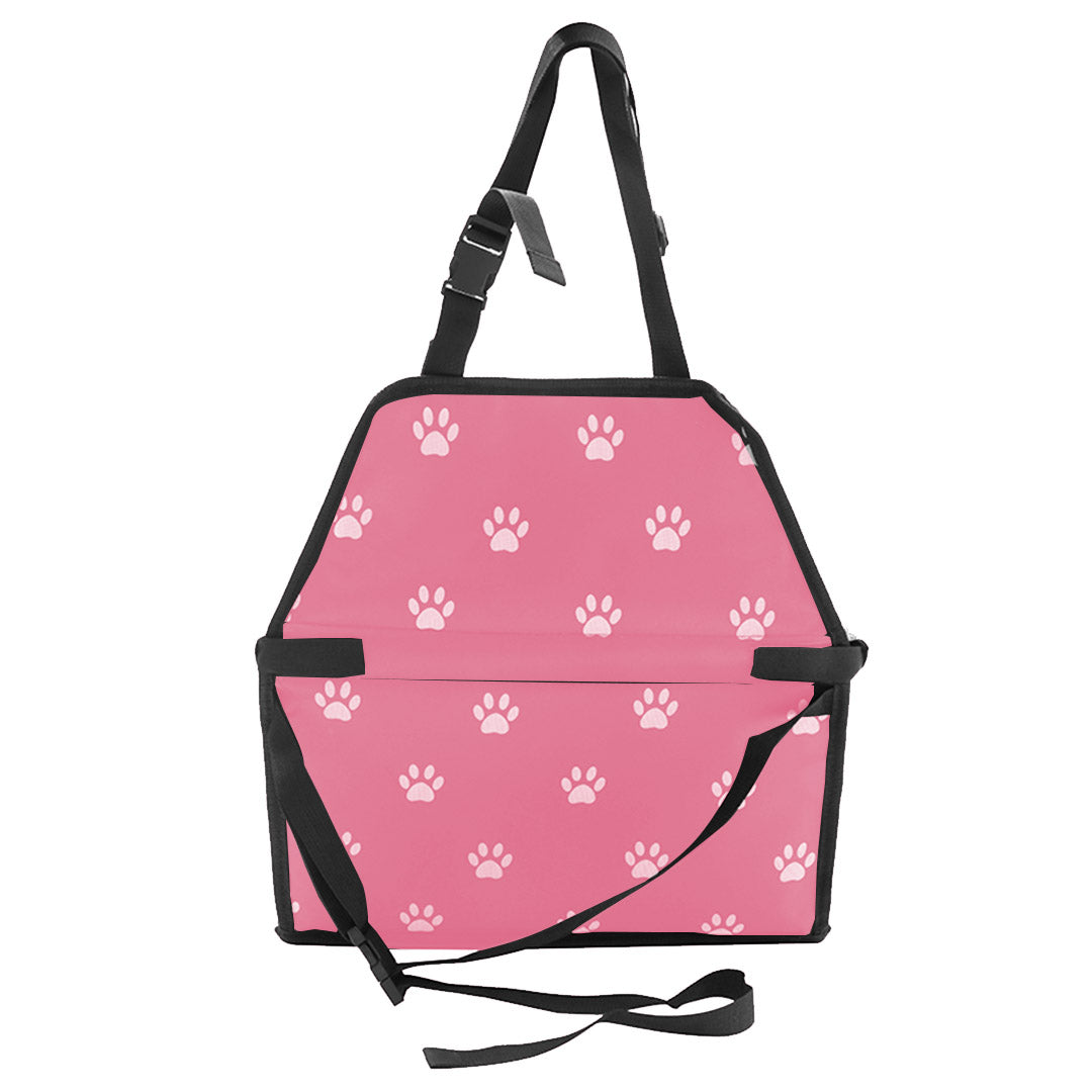Waterproof Pet Booster Car Seat – Pink