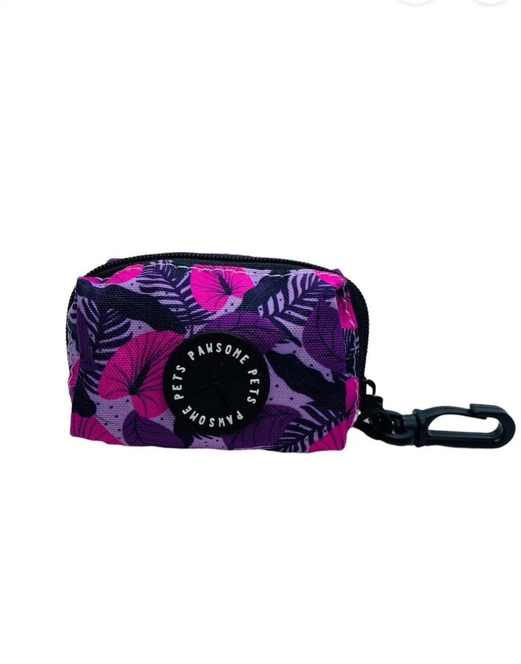 Dog Waste Bag Holder – Hawaii Purple Floral