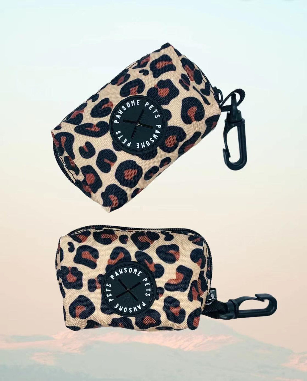 Dog Waste Bag Holder – Leopard