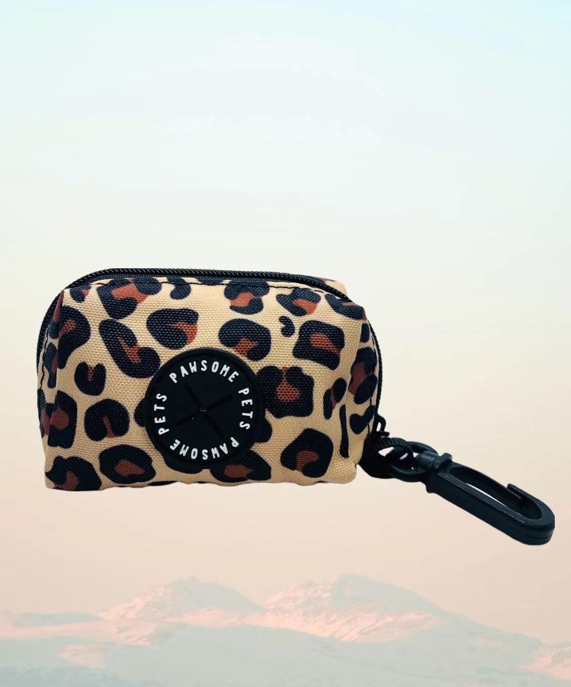 Dog Waste Bag Holder – Leopard