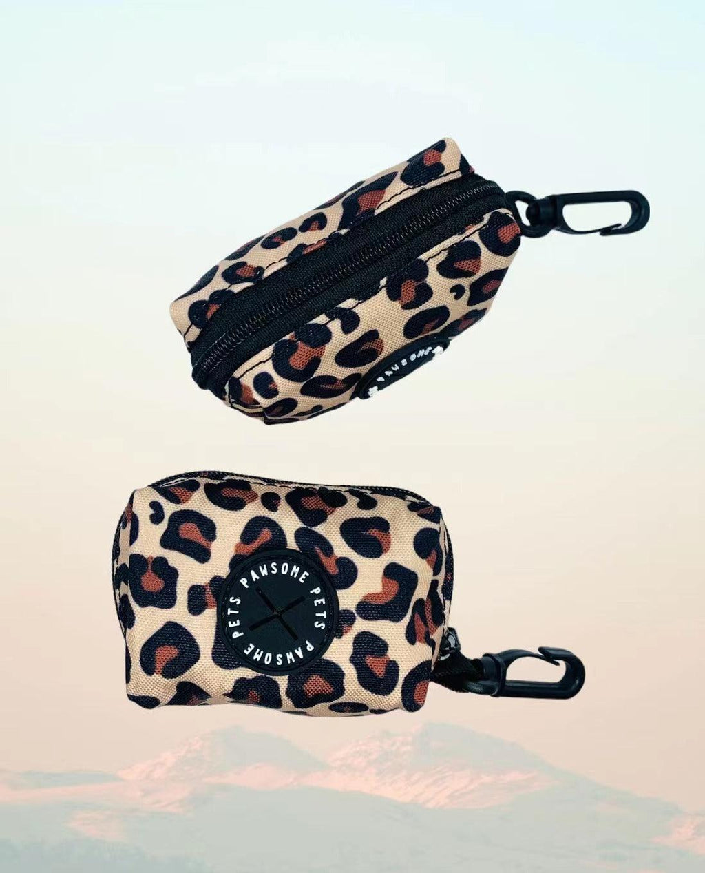 Dog Waste Bag Holder – Leopard