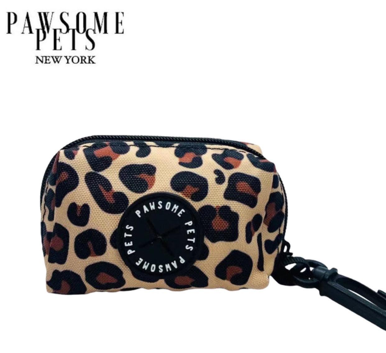 Dog Waste Bag Holder – Leopard