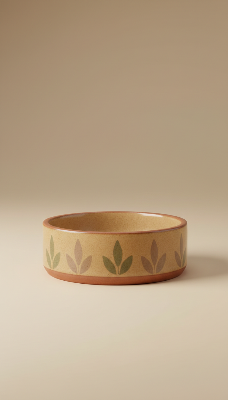 Ceramic Pet Feeding Bowl