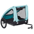 Pet Bike Trailer – Blue & Black