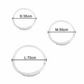 NNEDSZ Rechargeable Night LED Dog Collar USB Glow Flashing Light Up Pet Collars Safety-Red-Diameter Length-70cm